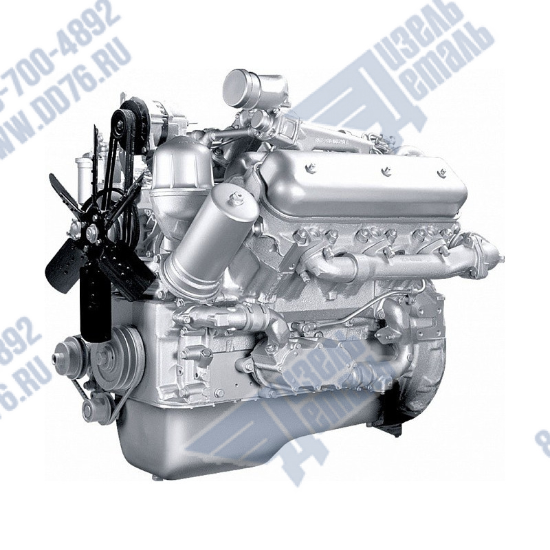 236НК-1000146 Двигатель ЯМЗ 236НК без КП со сцеплением основной комплектации